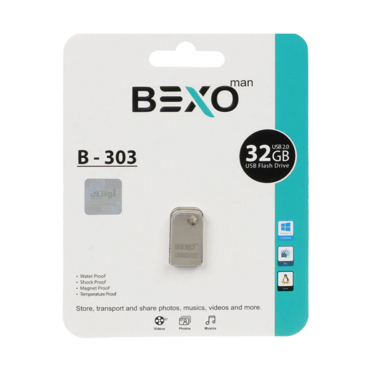 فلش مموری Bexo مدل B-303 ظرفیت 64 گیگابایت