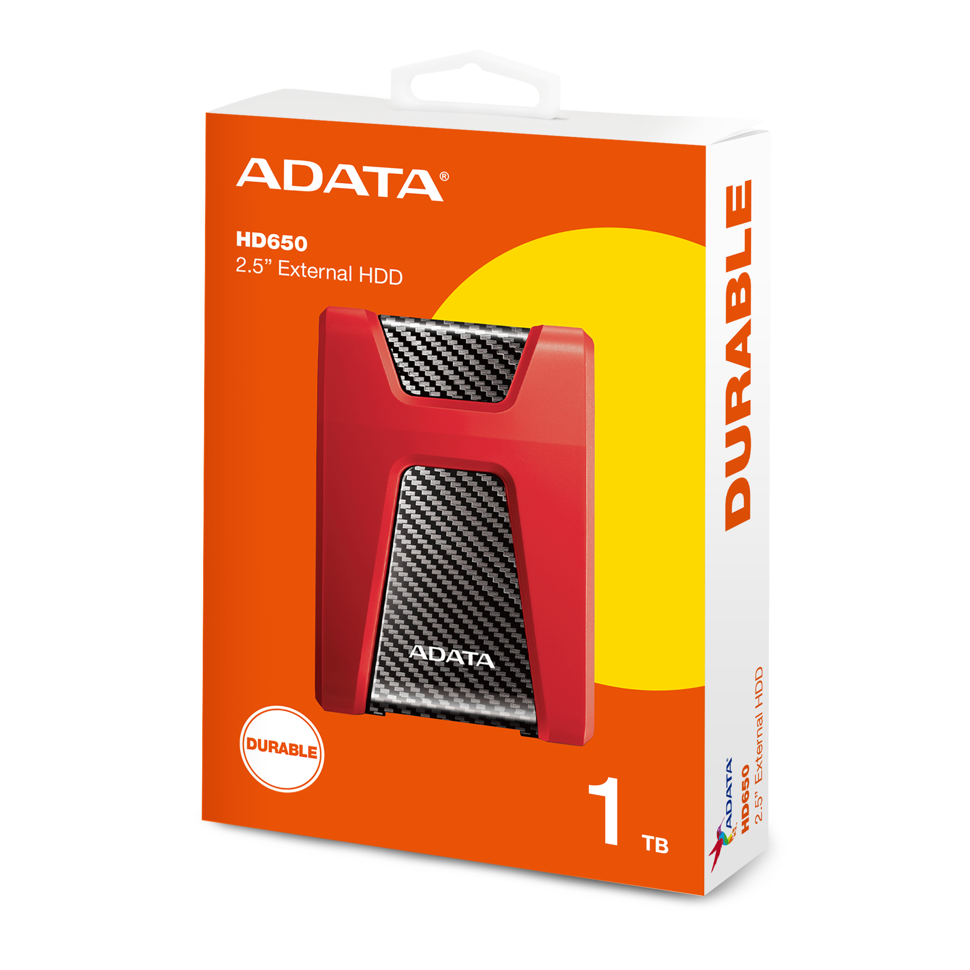 هارد اکسترنال ای دیتا مدل HD650 ظرفیت 1 ترابایت