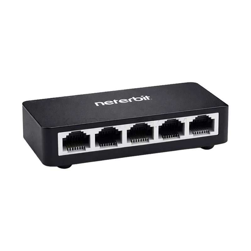 سوئیچ 5 پورت نتربیت مدل NETERBIT NES-1005 E-C